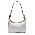 Gucci Small Zip Hobo Lilac Brown GG Canvas