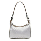 Gucci Small Zip Hobo Lilac Brown GG Canvas