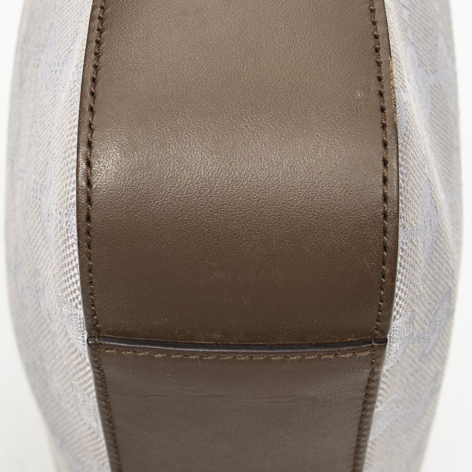 Gucci Small Zip Hobo Lilac Brown GG Canvas — view 7