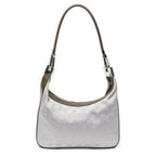 Gucci Small Zip Hobo Lilac Brown GG Canvas — view 5