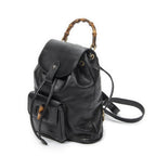 Gucci Minibumbu Backpack Black Calfskin Leather — view 2