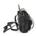 Gucci Minibumbu Backpack Black Calfskin Leather — view 4