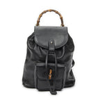 Gucci Minibumbu Backpack Black Calfskin Leather