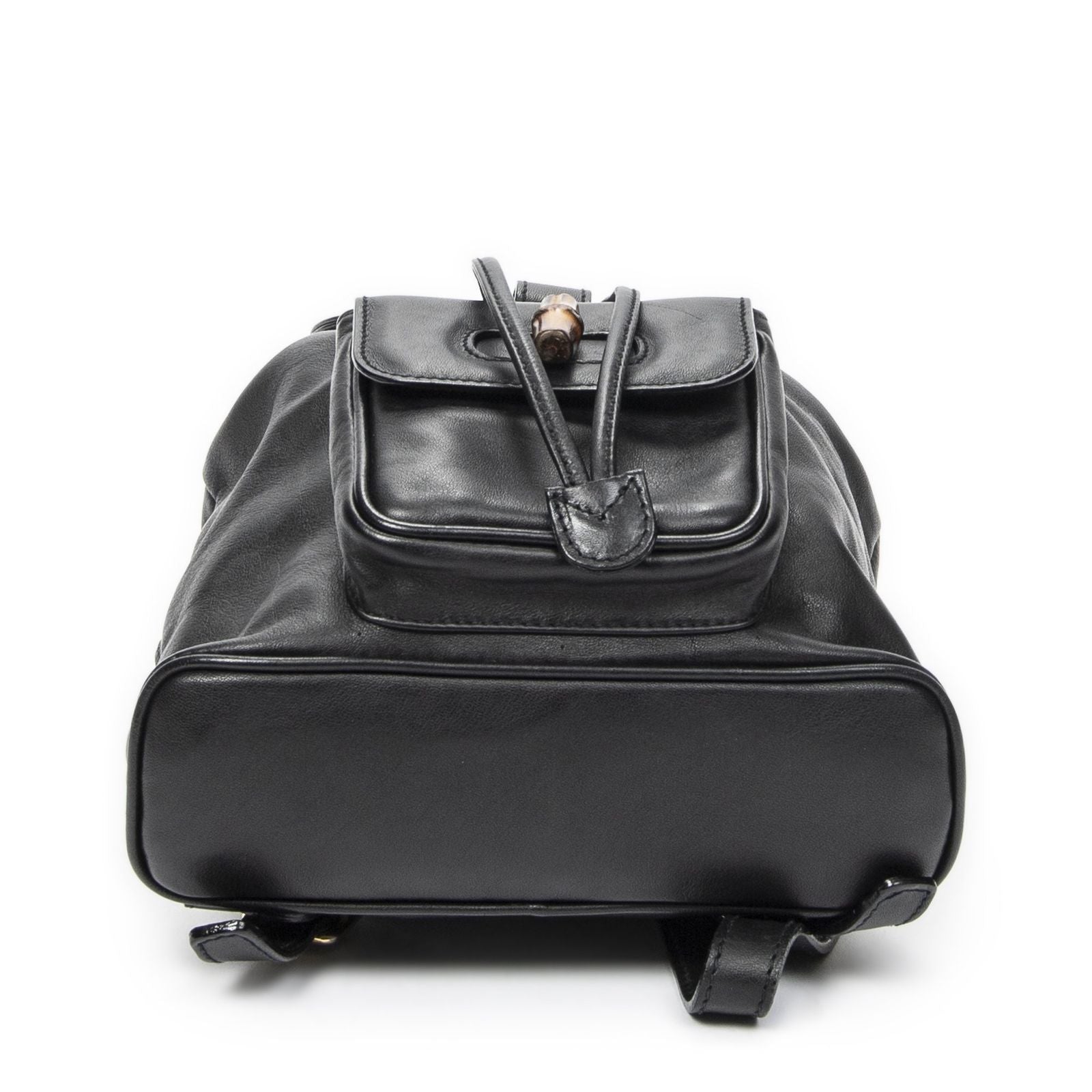 Gucci Minibumbu Backpack Black Calfskin Leather — view 6