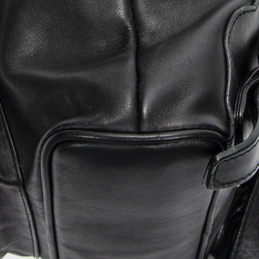 Gucci Minibumbu Backpack Black Calfskin Leather — view 8