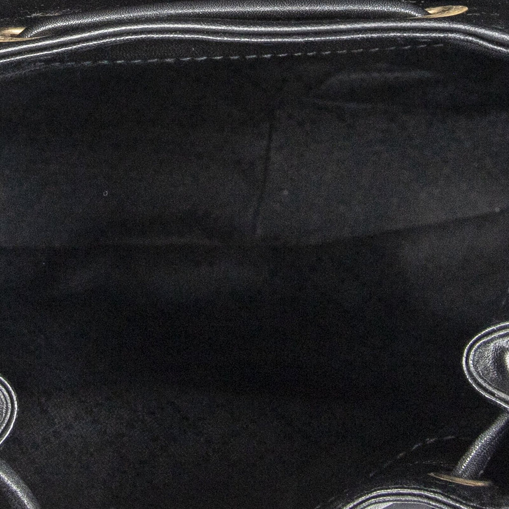 Gucci Minibumbu Backpack Black Calfskin Leather — view 9