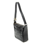 Chanel CC Square Zip Hobo Black Quilted Caviar Leather — view 2
