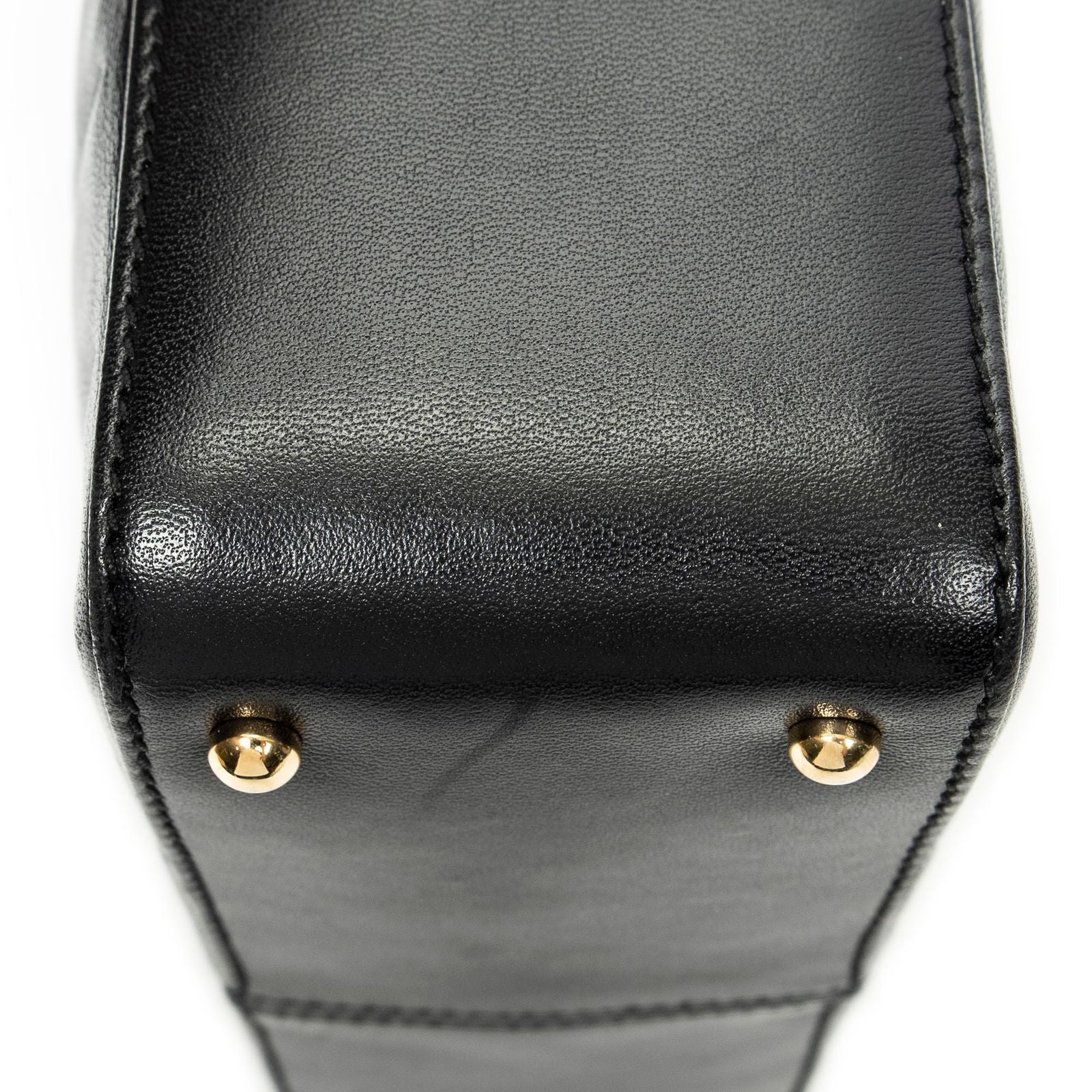 Chanel CC Square Zip Hobo Black Quilted Caviar Leather — view 7