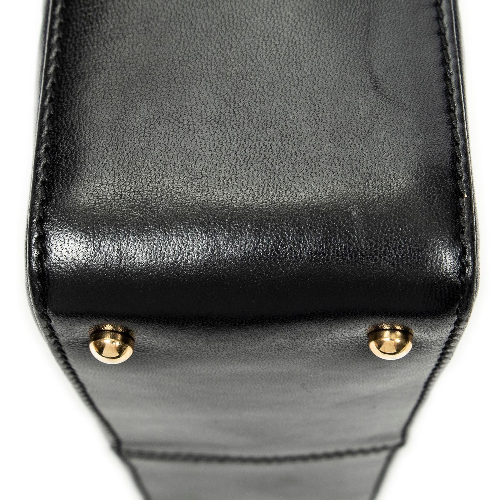 Chanel CC Square Zip Hobo Black Quilted Caviar Leather — view 8