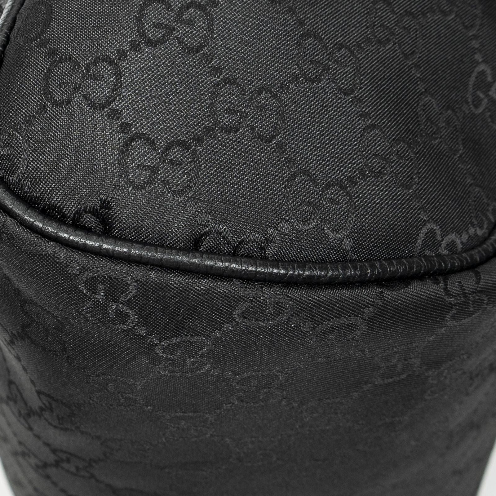 Gucci GG Nylon Backpack Black — view 7