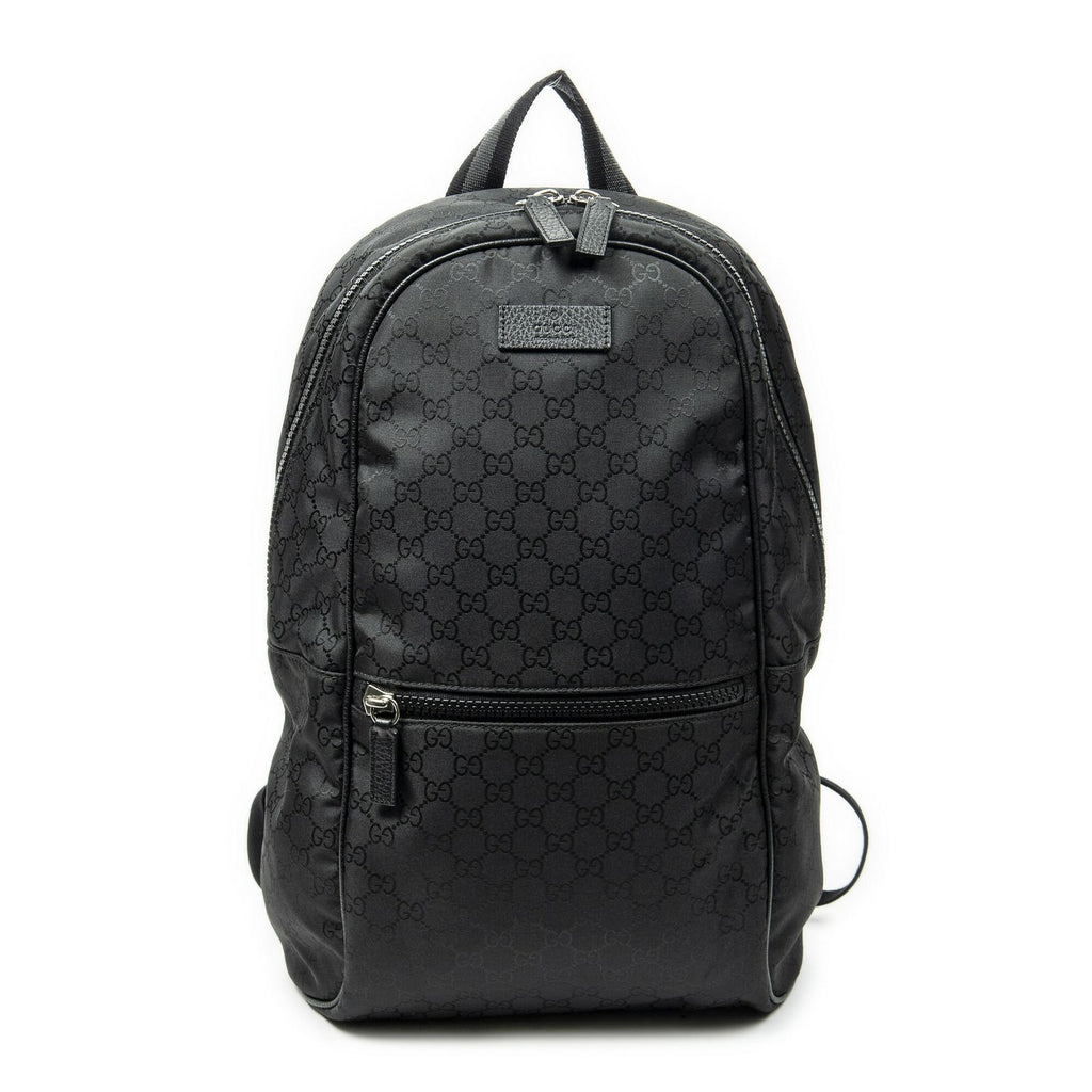 Gucci GG Nylon Backpack Black