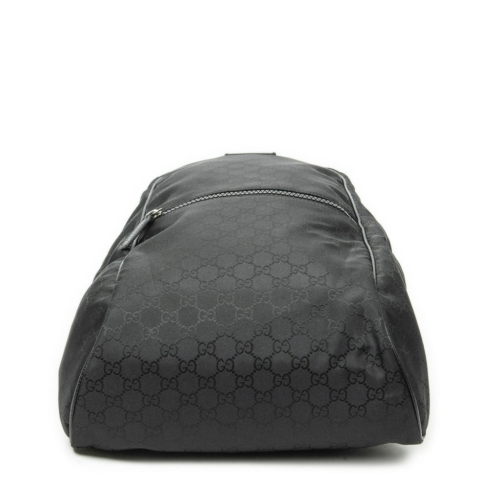 Gucci GG Nylon Backpack Black — view 6