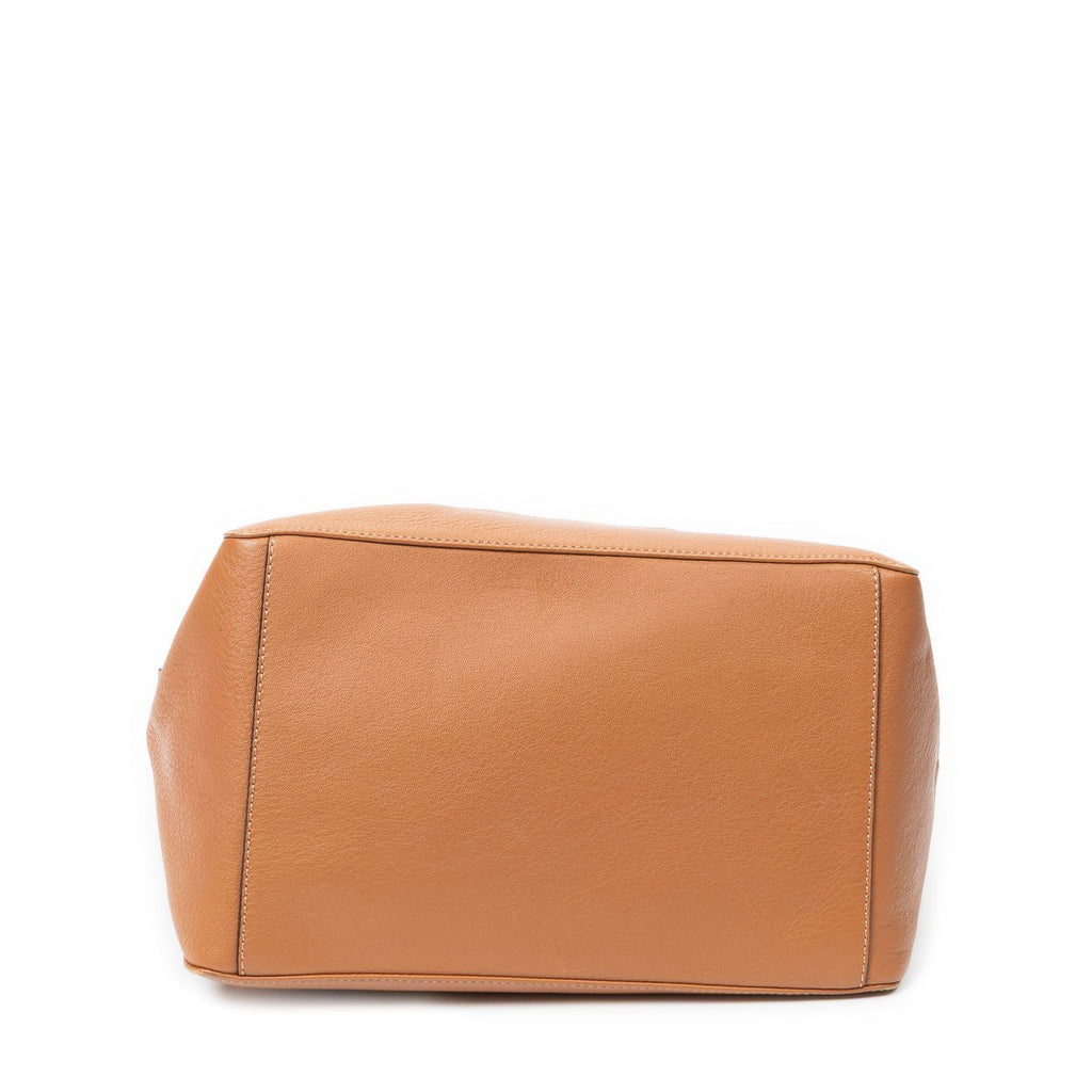 Loewev Bucket Bag Brown Grain Calf Skin Leather — view 6
