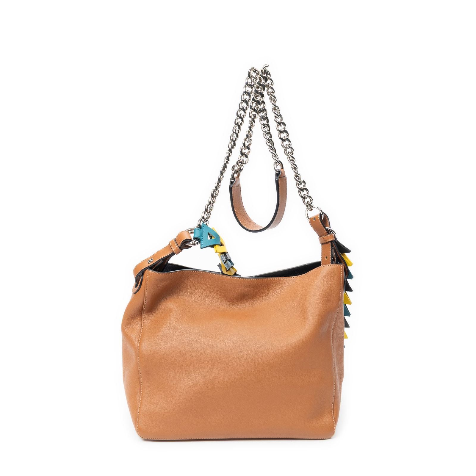 Loewev Bucket Bag Brown Grain Calf Skin Leather — view 5