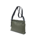 Loewet Messenger Green Black Grain Calf Skin Leather — view 2