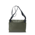 Loewet Messenger Green Black Grain Calf Skin Leather — view 5