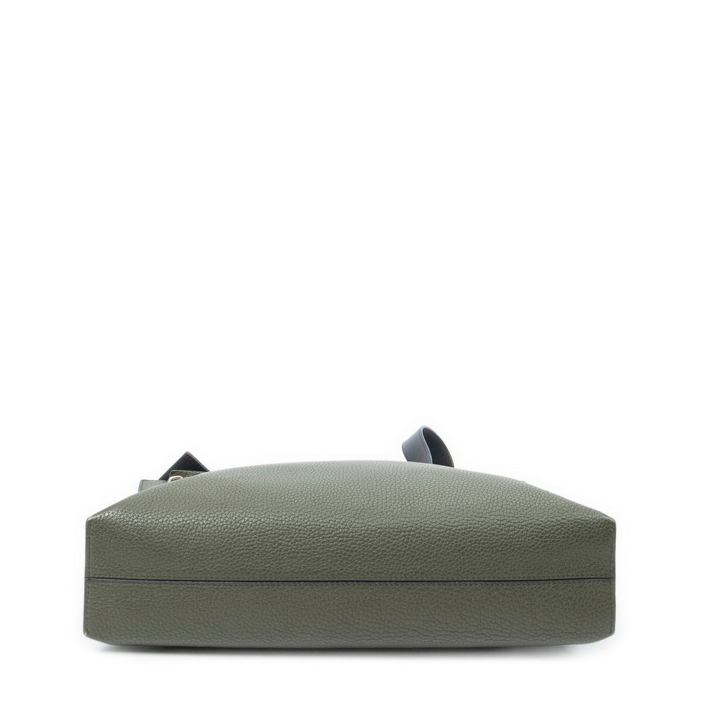 Loewet Messenger Green Black Grain Calf Skin Leather — view 6