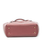Loewe Heritage Tote Pink Calfskin Leather — view 6
