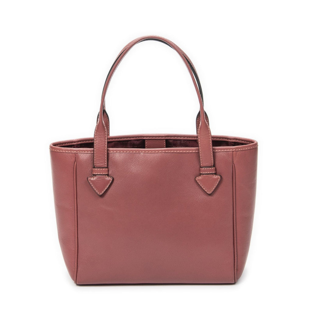 Loewe Heritage Tote Pink Calfskin Leather — view 5