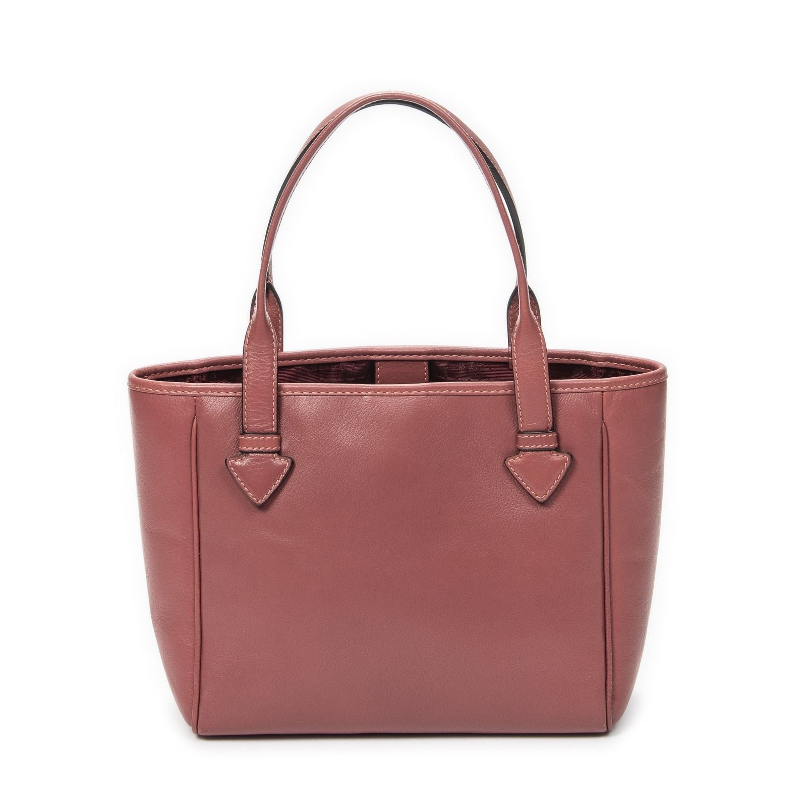 Loewe Heritage Tote Pink Calfskin Leather — view 5