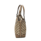 Gucci Small Craft Tote Beige Brown GG Canvas — view 4