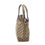 Gucci Small Craft Tote Beige Brown GG Canvas — view 3