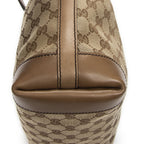Gucci Small Craft Tote Beige Brown GG Canvas — view 7
