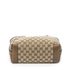 Gucci Small Craft Tote Beige Brown GG Canvas — view 6