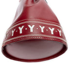 Saint Laurent Cutout Bucket Crossbody Red Leather — view 8