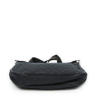 Gucci Round Zip Messenger Black GG Canvas — view 6