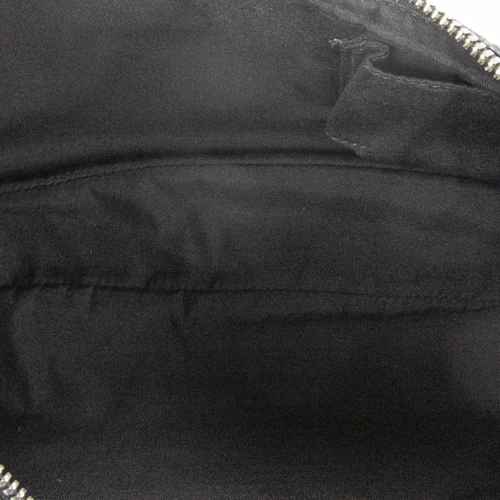 Gucci Round Zip Messenger Black GG Canvas — view 9
