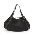 Gucci Abbey Hobo Diagonal Dark Brown GG Denim Canvas