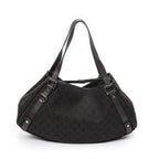 Gucci Abbey Hobo Diagonal Dark Brown GG Denim Canvas