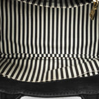 Prada Canapa Small Tote Black Canvas — view 9