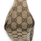 Gucci Small Abbey Top Handle Beige Dark Brown GG Canvas — view 7