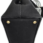 Prada Canapa Small Tote Black Canvas — view 7