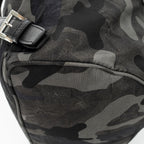 Prada Drawstring Flap Backpack Dark Green Black Camouflage Nylon — view 7