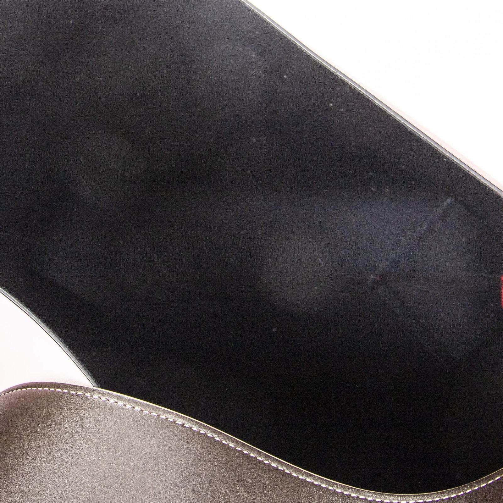 Celine Twisted Cabas Red Pink Black Smooth Leather Tote — view 9