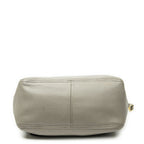 Prada Convertible Boston Gray Vitello Dyno Shoulder — view 6