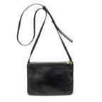 Celine Small Trio Crossbody Black Calfskin Leather — view 5