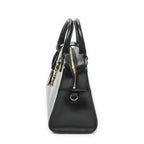 Saint Laurent Monogram Cabas Black Calfskin Leather Tote — view 3