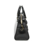 Saint Laurent Monogram Cabas Black Calfskin Leather Tote — view 4