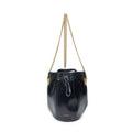 Saint Laurent Small Talitha Bucket Bag Black Calfskin Leather