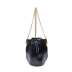 Saint Laurent Small Talitha Bucket Bag Black Calfskin Leather
