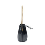 Saint Laurent Small Talitha Bucket Bag Black Calfskin Leather — view 4