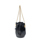 Saint Laurent Small Talitha Bucket Bag Black Calfskin Leather — view 2