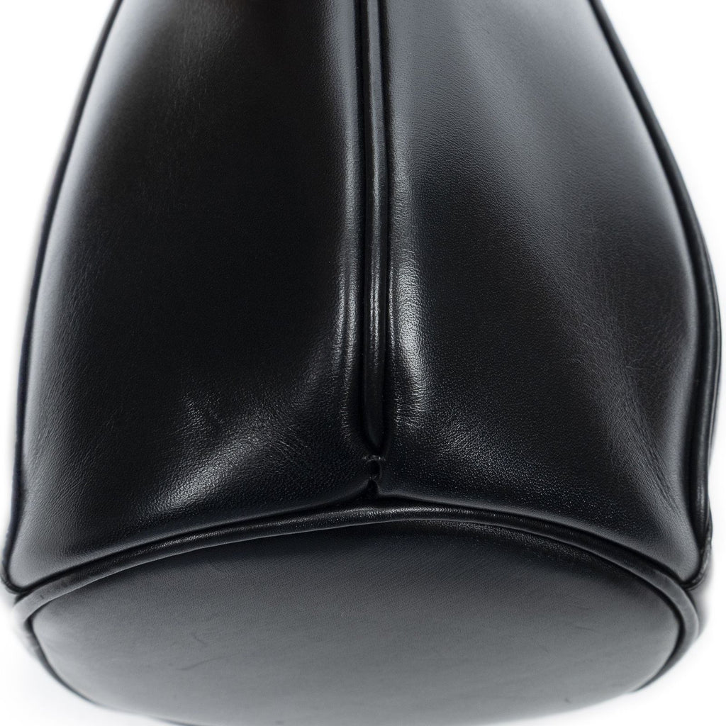 Saint Laurent Small Talitha Bucket Bag Black Calfskin Leather — view 8