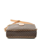 Celine Zip Crossbody Brown Macadam Canvas — view 6