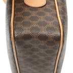 Celine Zip Crossbody Brown Macadam Canvas — view 7