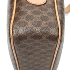 Celine Zip Crossbody Brown Macadam Canvas — view 8
